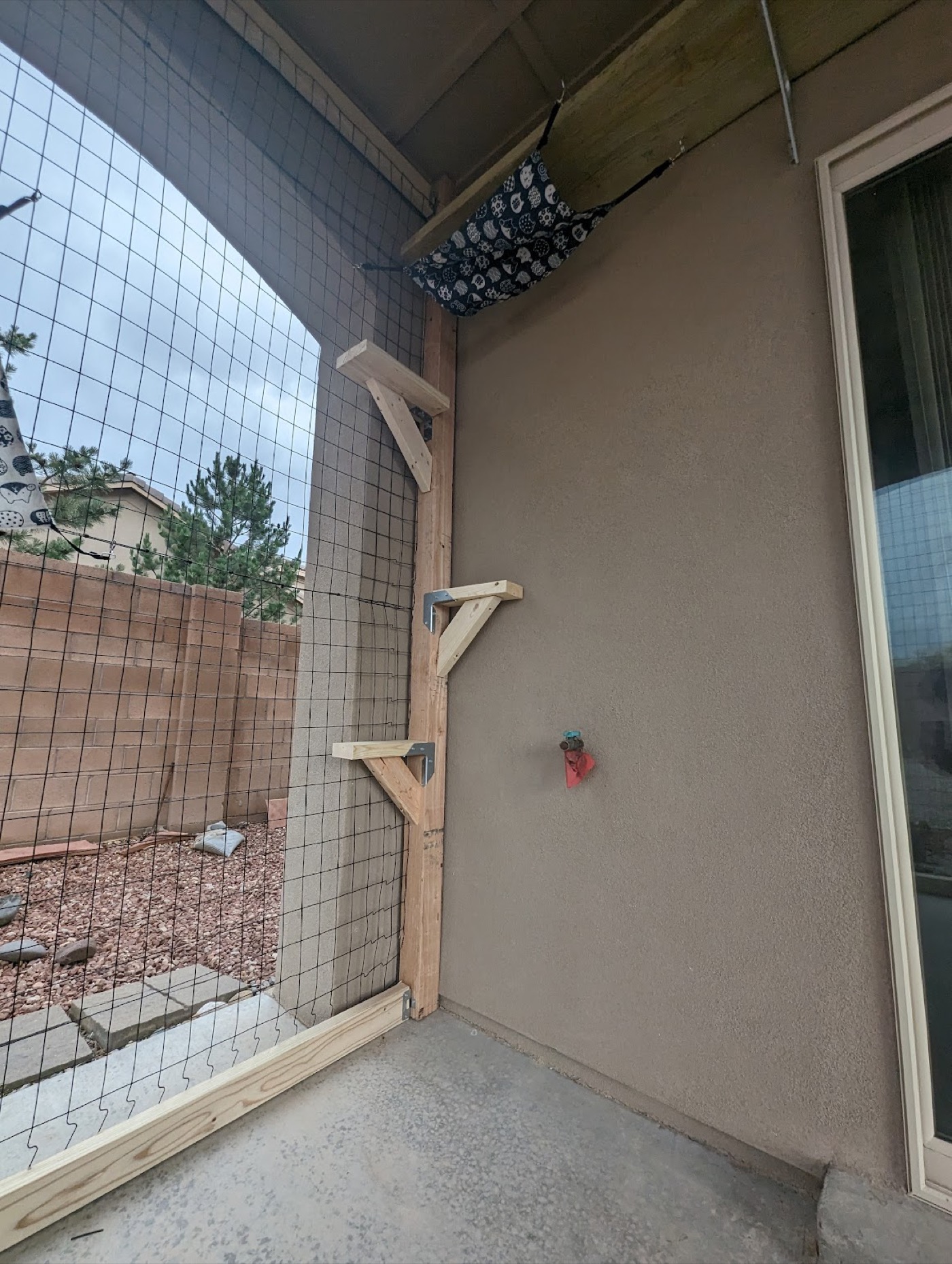 Enclosed Patio Run