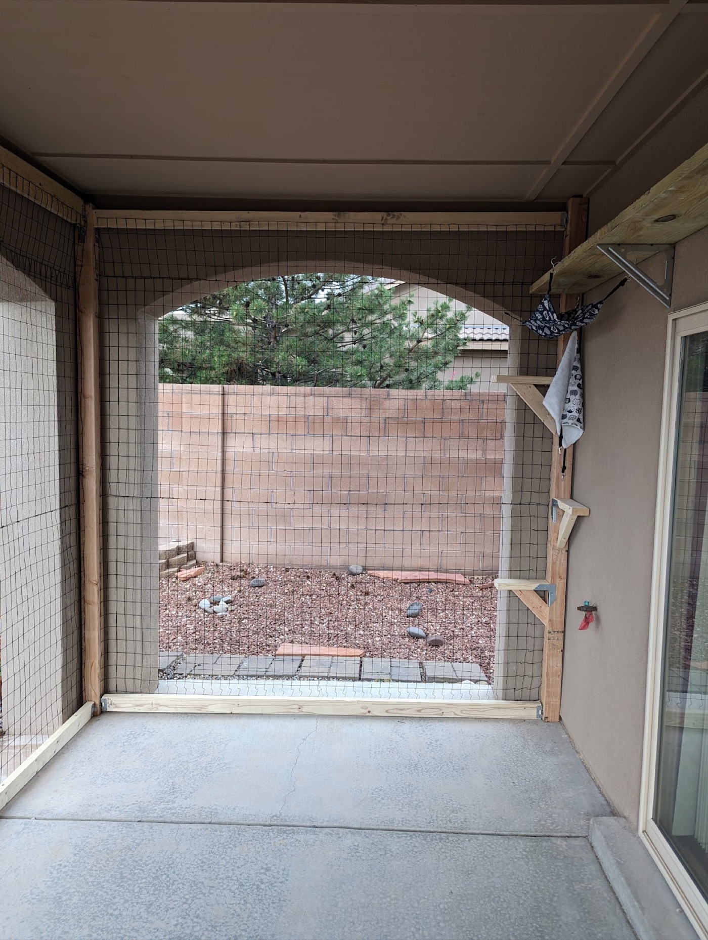 Enclosed Patio Run