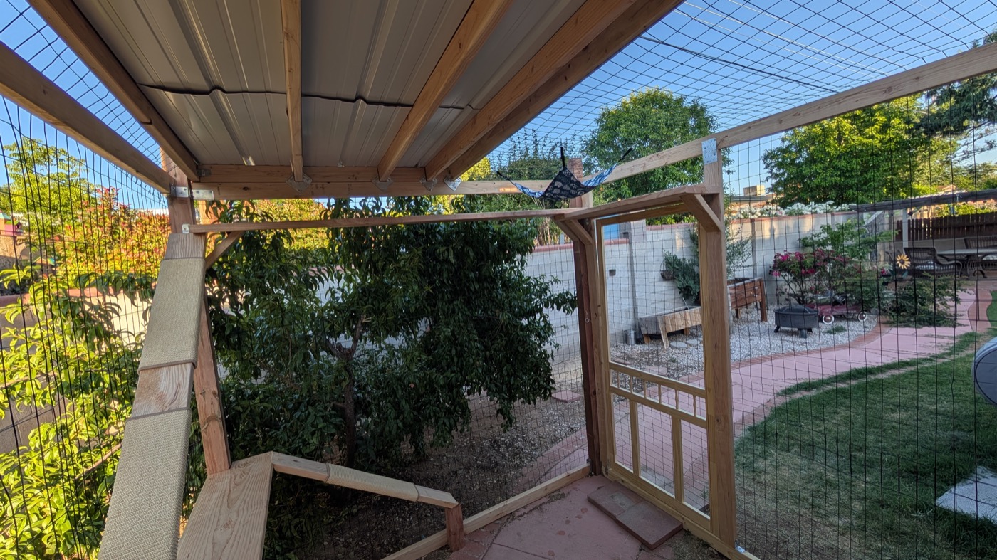 Backyard Wood Catio